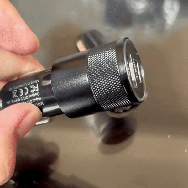 Hepu Car Charger with Dual USB Fast Charging Ports